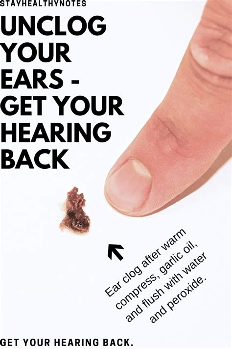 How To Unplug My Ear A Comprehensive Guide Ihsanpedia