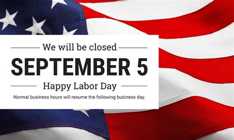Acms Offices Will Be Closed Sept 5th 2022 In Observance Of Labor Day