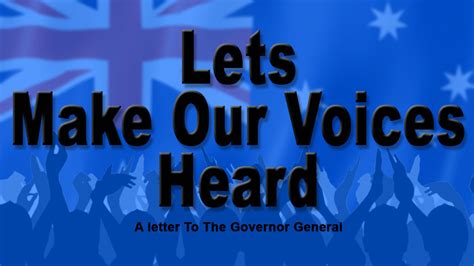 Petition · Lets Make Our Voices Heard ·
