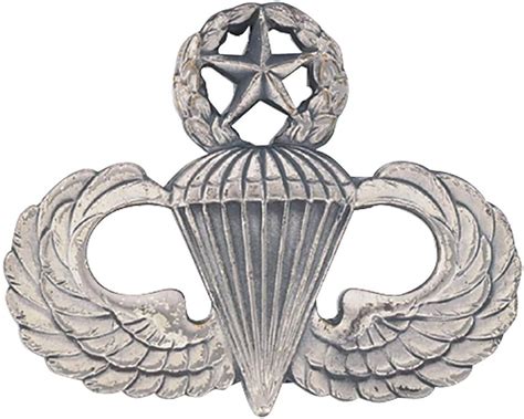 Army Master Parachute Badge Full Size Silox Clothing