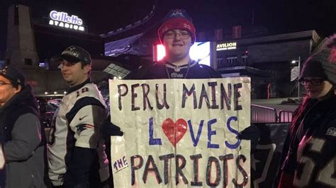 Mainers Flock To Foxboro To Send Patriots Off To Super Bowl 52 Wgme