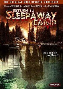 Strange things start to occur, as the other campers start to get killed. Return to Sleepaway Camp - Wikipedia