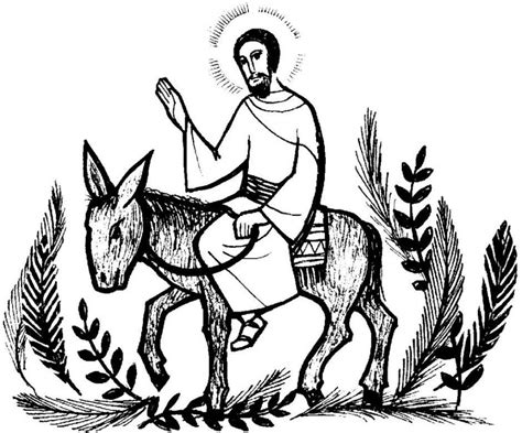 Palm Sunday Coloring Pages Best Coloring Pages For Kids Palm Sunday