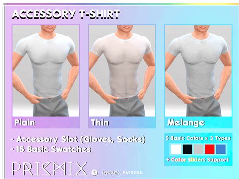 Mod The Sims Accessory T Shirt