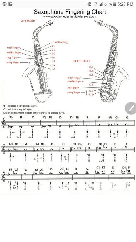 Pin By Sly Kelm On Music Saxophone Fingering Chart Saxophone Sheet Music Alto Saxophone