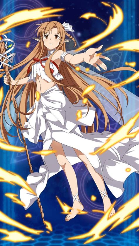 Asuna Ver Titania Swordartonline Memorydefrag Anime Nghệ Thuật