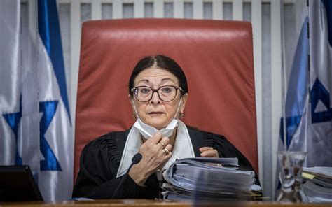 chief justice decries politicization of judiciary as new judges sworn in the times of israel