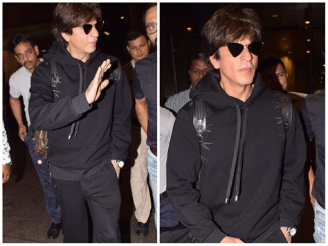 Photo Shah Rukh Khan Makes A Stylish Return From London As He Gets Papped At The Airport
