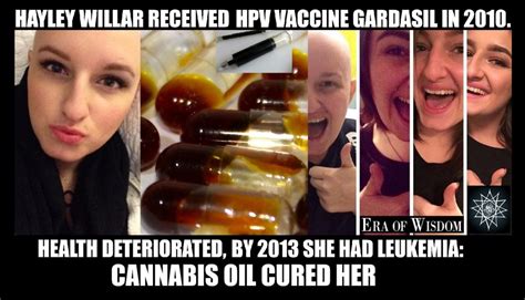 Long story short, i quit weed and i do feel better for the most part. Cannabis Oil Cured Girl's Leukemia After HPV Vaccine Broke Down Her Body: Hayley Willar