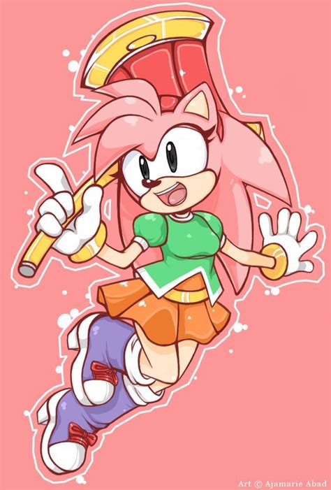Pin By TipZ On Games Amy Rose Sonic And Amy Amy The Hedgehog