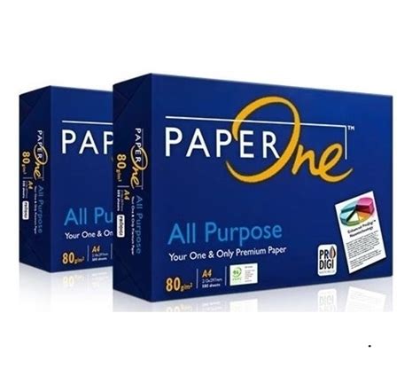 Paper One A4 Paper 80gsm 500 Sheets L And L Sationery