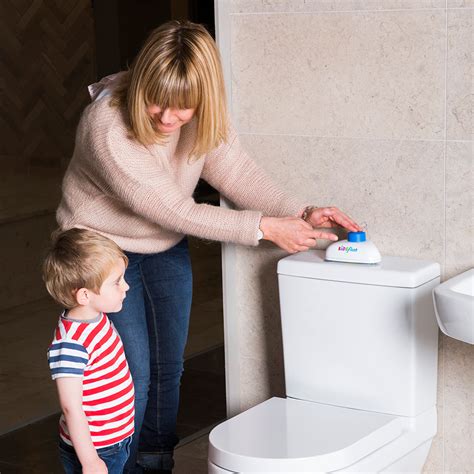 Kidsflush Easy To Press Toilet Flush Button