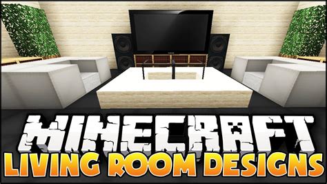 Minecraft Living Room Designs And Ideas Youtube