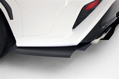 Varis Arising 1 Carbon Fiber Side Splitter Fin Pair For Vbh Subaru Wrx