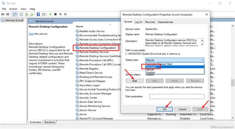 How To Enabledisable Remote Desktop Configuration Service Windows 11 Or 10