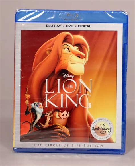 The Lion King Blu Ray Dvd And Digital Circle Of Life Edition 495 Picclick