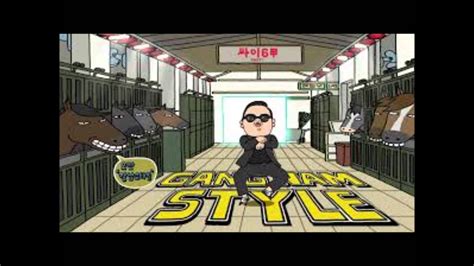Gangnam Stylebackwards Youtube