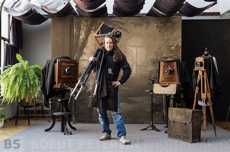 Borut Peterlin In Josip Pelikan Studio Large Format Photography