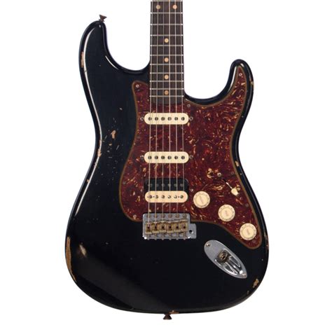 Fender Custom Shop Mvp 1960 Stratocaster Hss Relic Black Tortoise