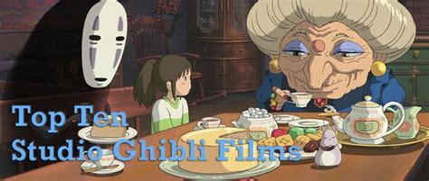 Ten Best Ghibli Anime Films
