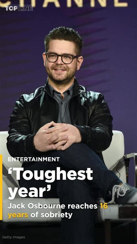 Jack Osbourne Marks 16 Years Of Sobriety After The Toughest Year Of My