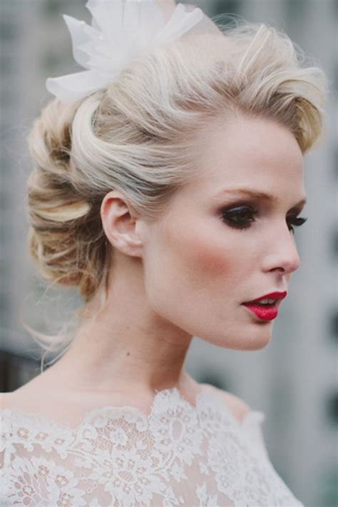 Go retro on the very day of your. 35 Charming Summer Wedding Hairstyles For Your Big Day ...
