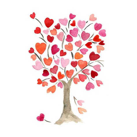 Heart Tree Painting By Sina Irani Buy Posters Frames Canvas
