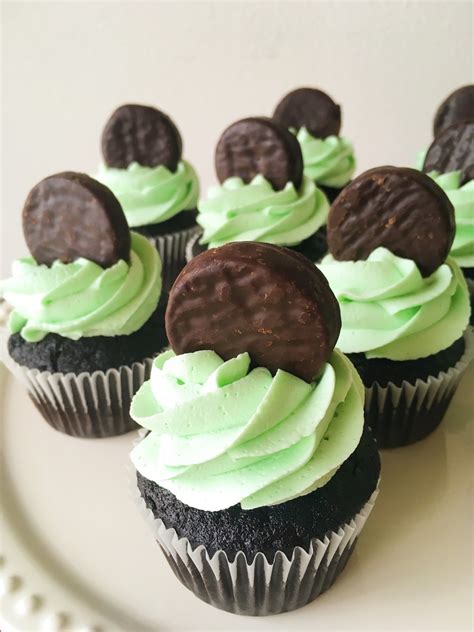 Mint Chocolate Chip Cupcakes This Celebrated Life