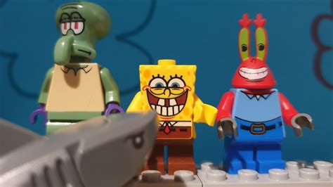Lego Spongebob Clams Youtube