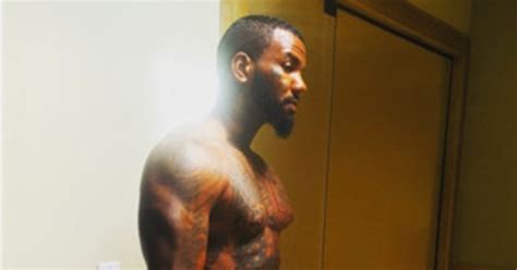 the game gets arrested posts bulge pic to celebrate release e news uk
