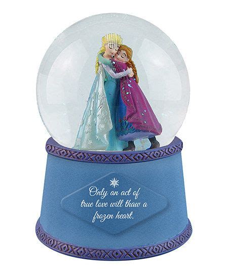 Frozen Anna And Elsa Act Of True Love Snow Globe Snow Globes Frozen