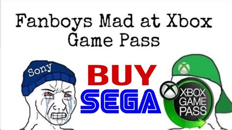 Microsoft Xbox Buys Sega Destroy Sony Playstation Ps5 Fanboys Mad At