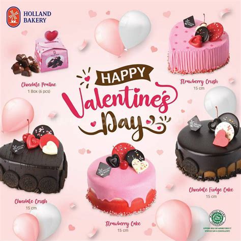 Holland Bakery Paket Cake Valentine S Day Harga Spesial Mulai Rp Ribu An Scanharga