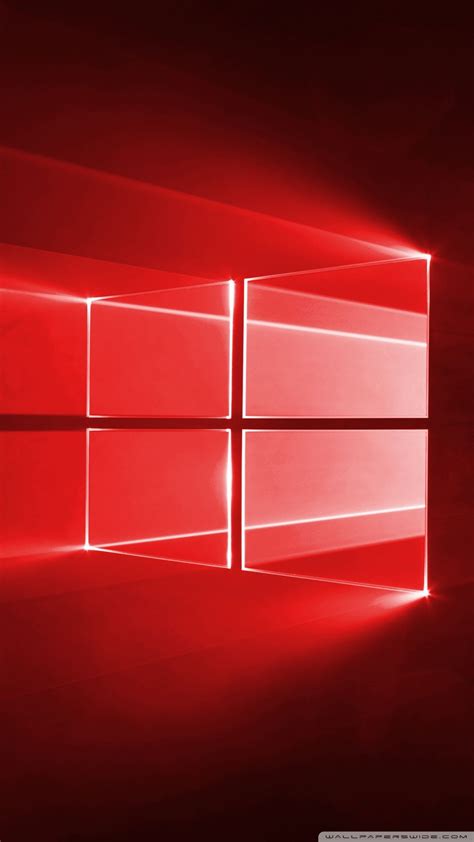 Red Windows Wallpapers Top Free Red Windows Backgrounds Wallpaperaccess