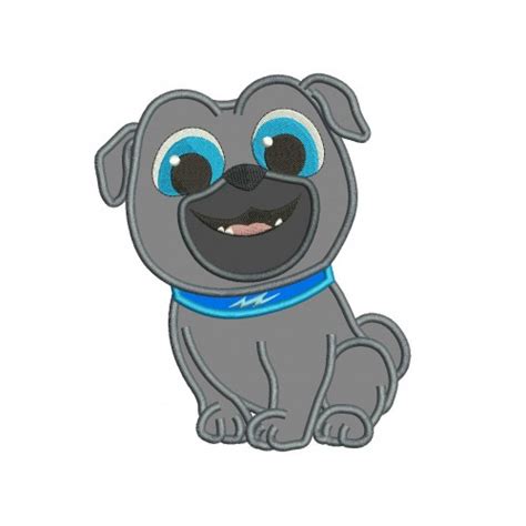 Puppy Dog Pals And Rolly Applique Design