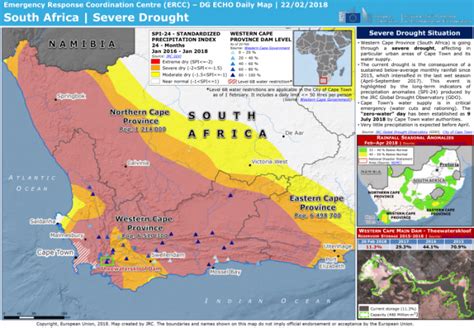 South Africa Severe Drought Dg Echo Daily Map 22022018 South