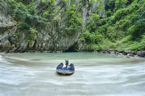 Inside The Hidden Emerald Cave Tham Morakot On Koh Mook Island