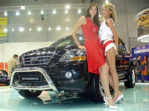 The Girls From The Russia Auto Show Gallery Top Speed