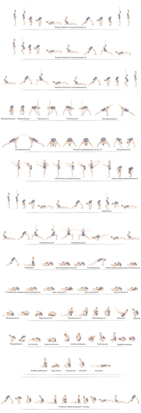Pozycje Joga Ashtanga Ashtanga Yoga Poses Yoga Sutras Yoga Sequences
