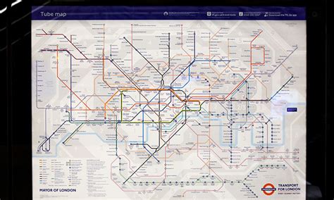 Elizabeth Line London Tube Map Shows How Capital S Underground Will