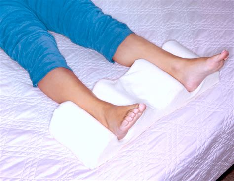Leg Wedge Pillow Best Memory Foam 2 In 1 Knee Pillows For Sleeping Ebay