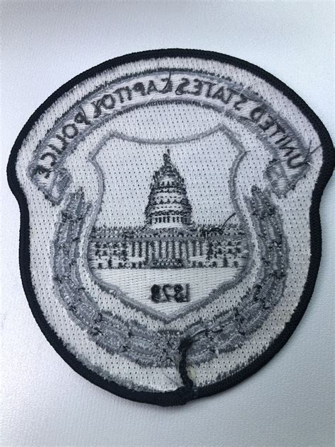 United States Capitol Police Patch ~ Subdued ~ Rare Ebay