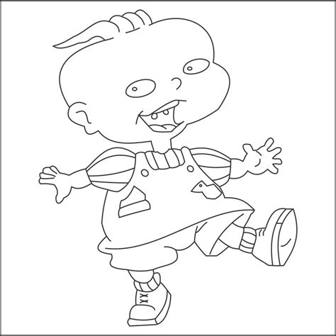 Phil And Lil Rugrats Coloring Pages