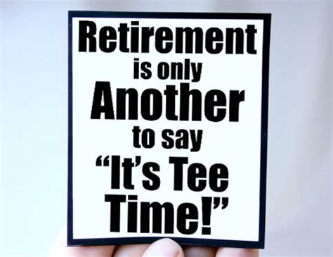 Retirement Card Funny Retirement Card Golf Card Retirement Etsy