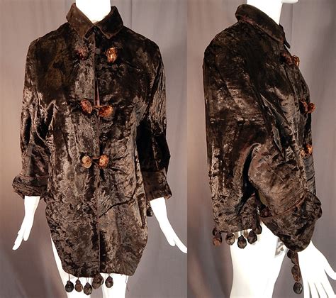 victorian womens plush velvet beaver fur winter dolman mantle cape coat