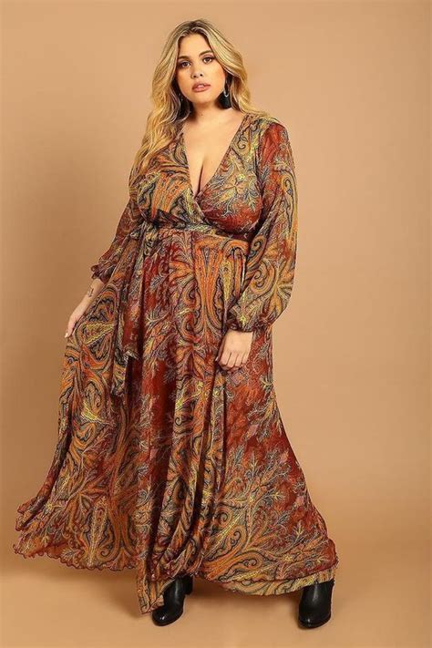 Curvy Womens Clothes Uk Bohemian Style Clothing Plus Size Outfits