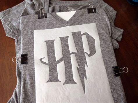 Diy Harry Potter Shirt Freezer Paper Stencil Artofit