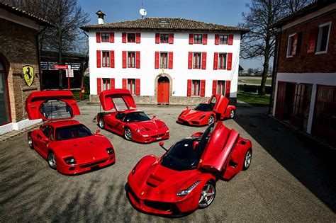 Fondos De Pantalla Ferrari F40 F50 Enzo Laferrari Rojo Lujo Coches Descargar Imagenes