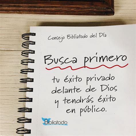 Busca primero tu éxito privado delante de Dios - IMAGENES CRISTIANAS
