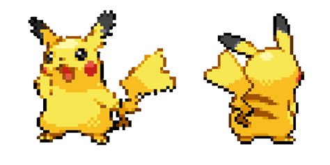 Pokemon Pikachu Animated Cursor Sweezy Custom Cursors